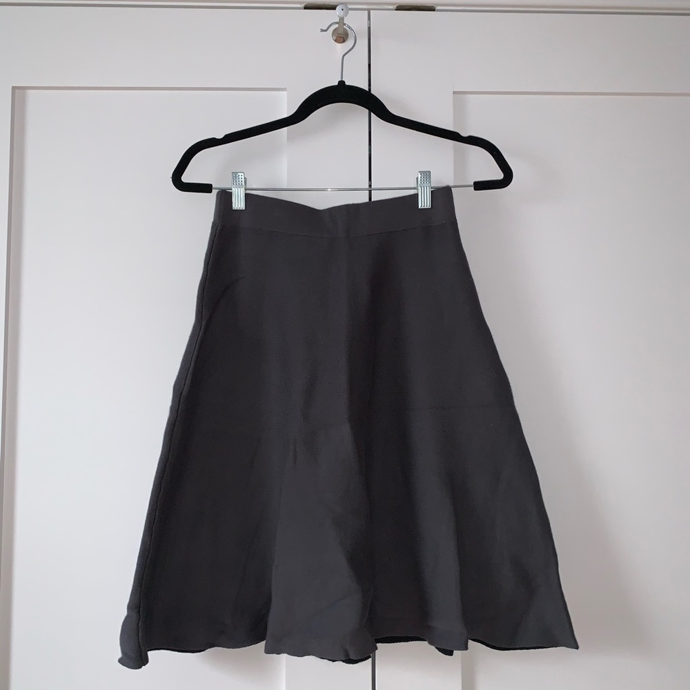 Gray flair/ skater skirt